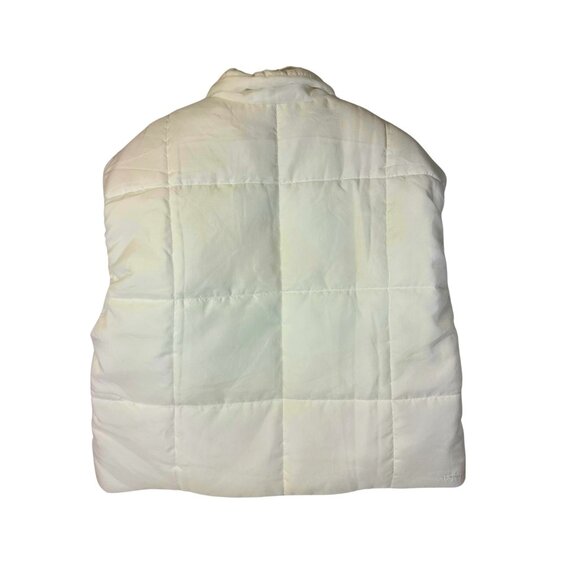 Nike Women's Therma-FIT Classic Puffer Vest – White Water-Repellent Oversize XS - Picture 5 of 6